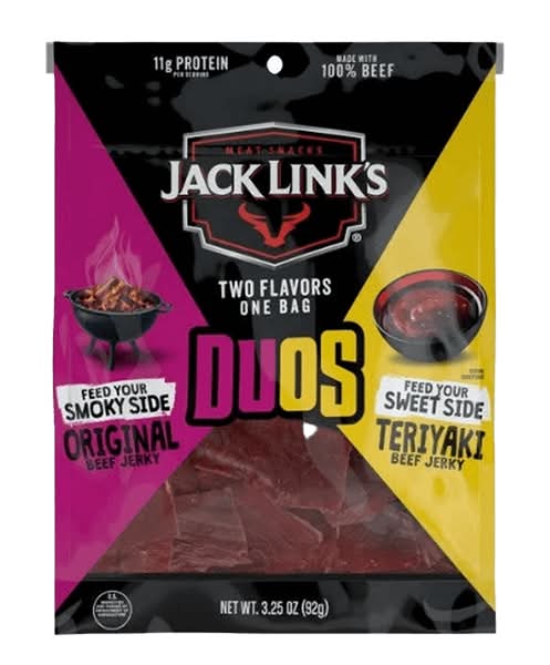 Jack Link's Duos Original & Teriyaki 3.25oz
