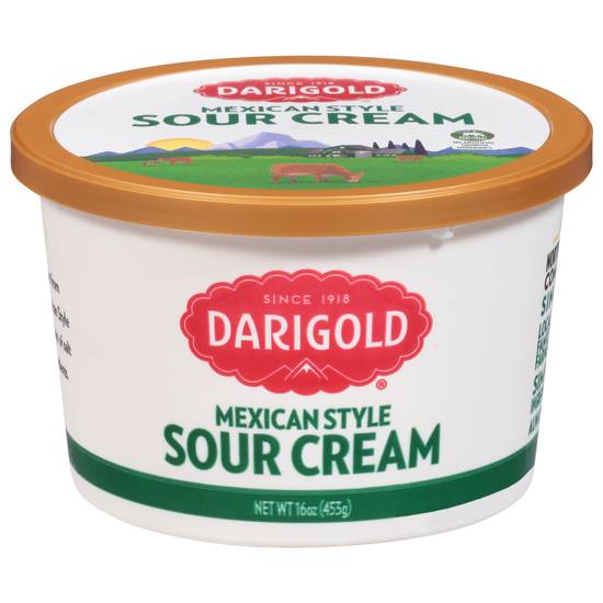 Darigold Mexican Style Natural Sour Cream (16 oz)