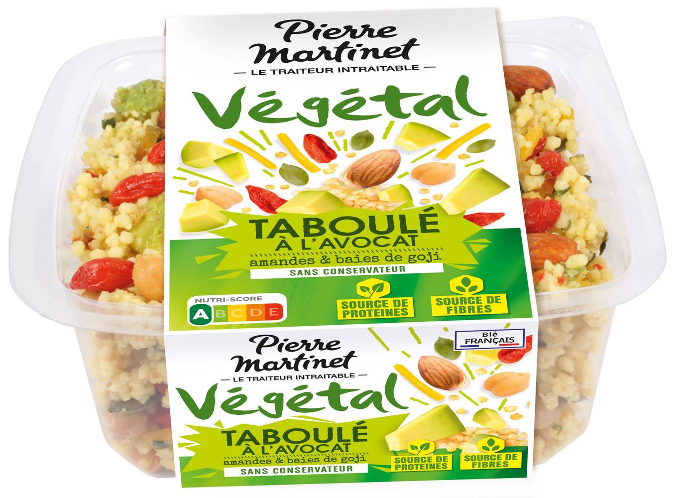 Pierre Martinet - Végétale taboulé à l'avocat (220g)
