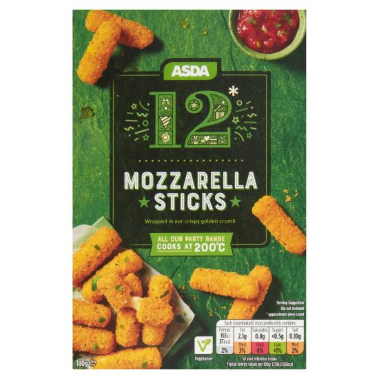 ASDA Mozzarella Sticks (180g)