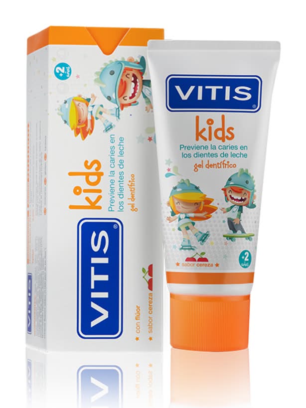 Vitis · Pasta dental kids gel (50 ml)(Cereza)