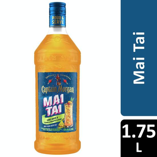 Captain Morgan Mai Tai Variety pack Cocktail (1.75 L)