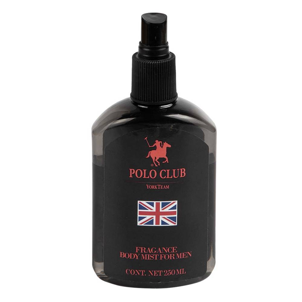 Body Mist Para Caballero Polo Club England  Black 250Ml