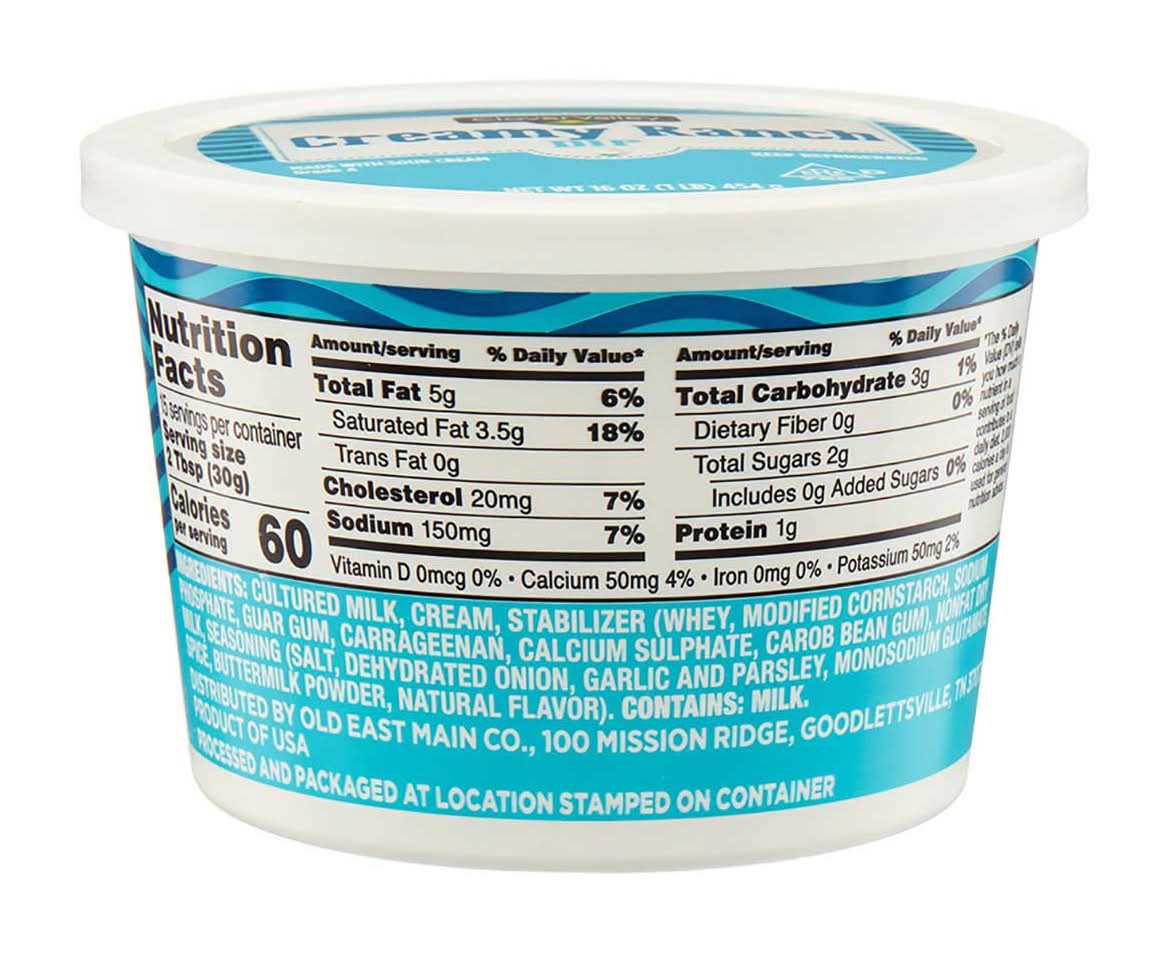 Clover Valley Creamy Ranch Dip 16 Oz