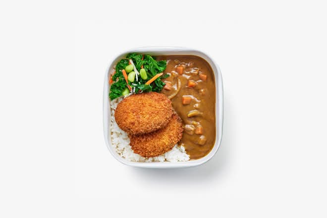 Pumpkin Katsu Curry Rice