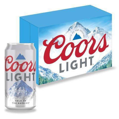 Coors Light 24 Pack 12oz Can