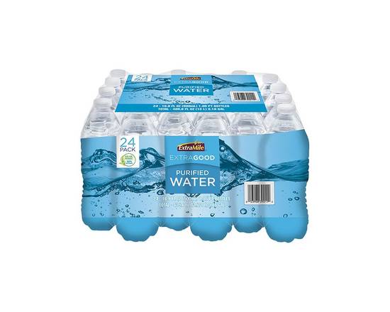 Order Extragood Water .5L 24 Pack food online from Chevron Extramile store, Everett on bringmethat.com