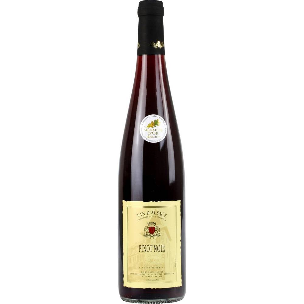 Pinot Noir - Vin rouge d'alsace (750 ml)