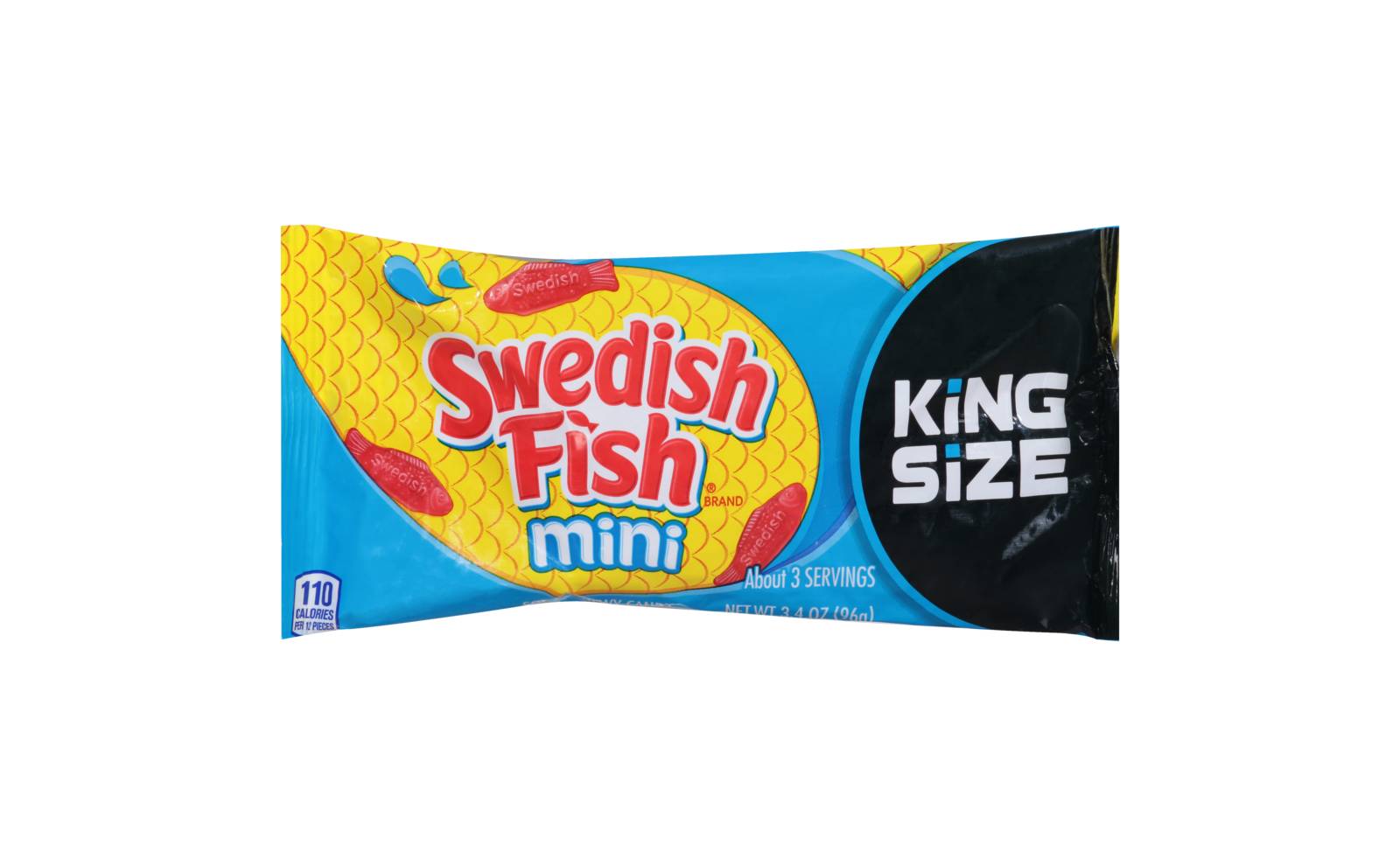 Swedish Fish Fat Free Berry Soft Candy (3.4 oz)