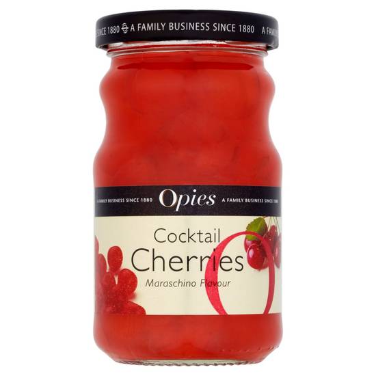 Opies Cocktail Cherries Maraschino Flavour 225g