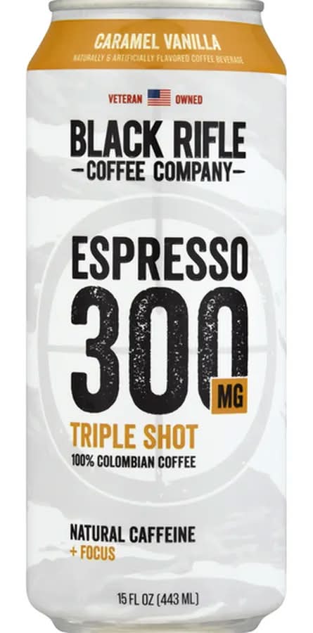 Black Rifle Triple Shot Espresso 300MG Caramel Vanilla