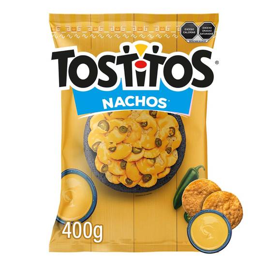 Tostitos totopos para nachos (bolsa 400 g)