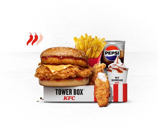 MENU TOWER® BOX SPICY