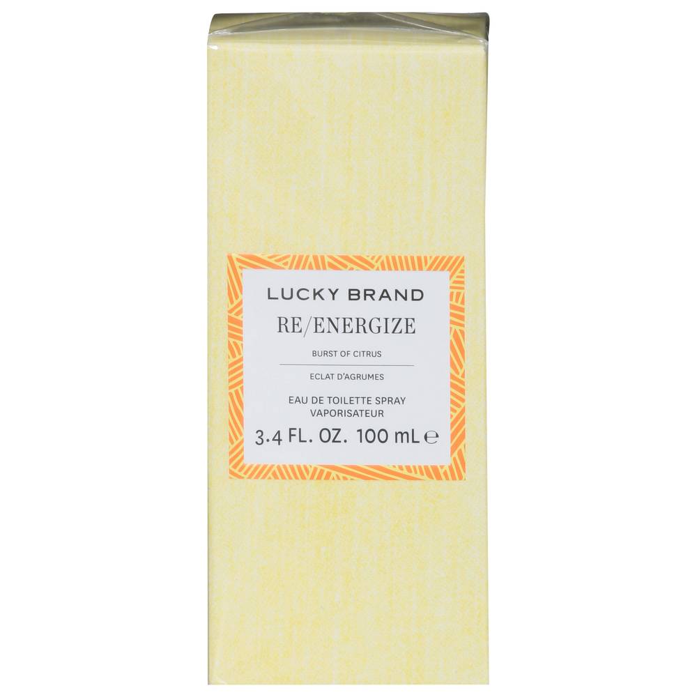 Lucky Brand Burst Of Citrus Eau De Toilette Spray