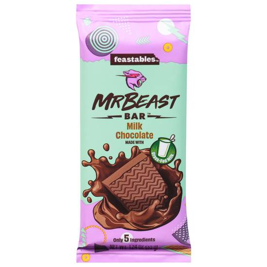 Feastables Mr Beast Milk Chocolate Bar