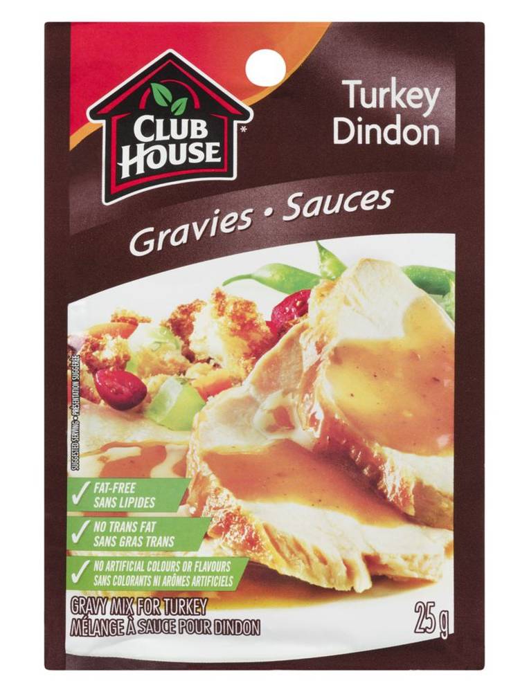 Club House Gravy Mix, Turkey (25 g)