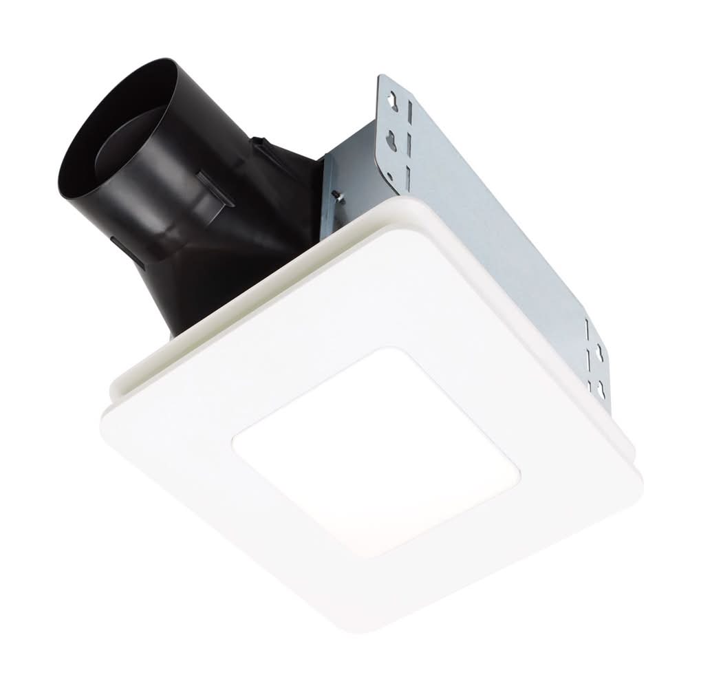 Broan-Nutone Roomside Series 80 Cfm 1.5 Sones Bathroom Exhaust Fan With Light