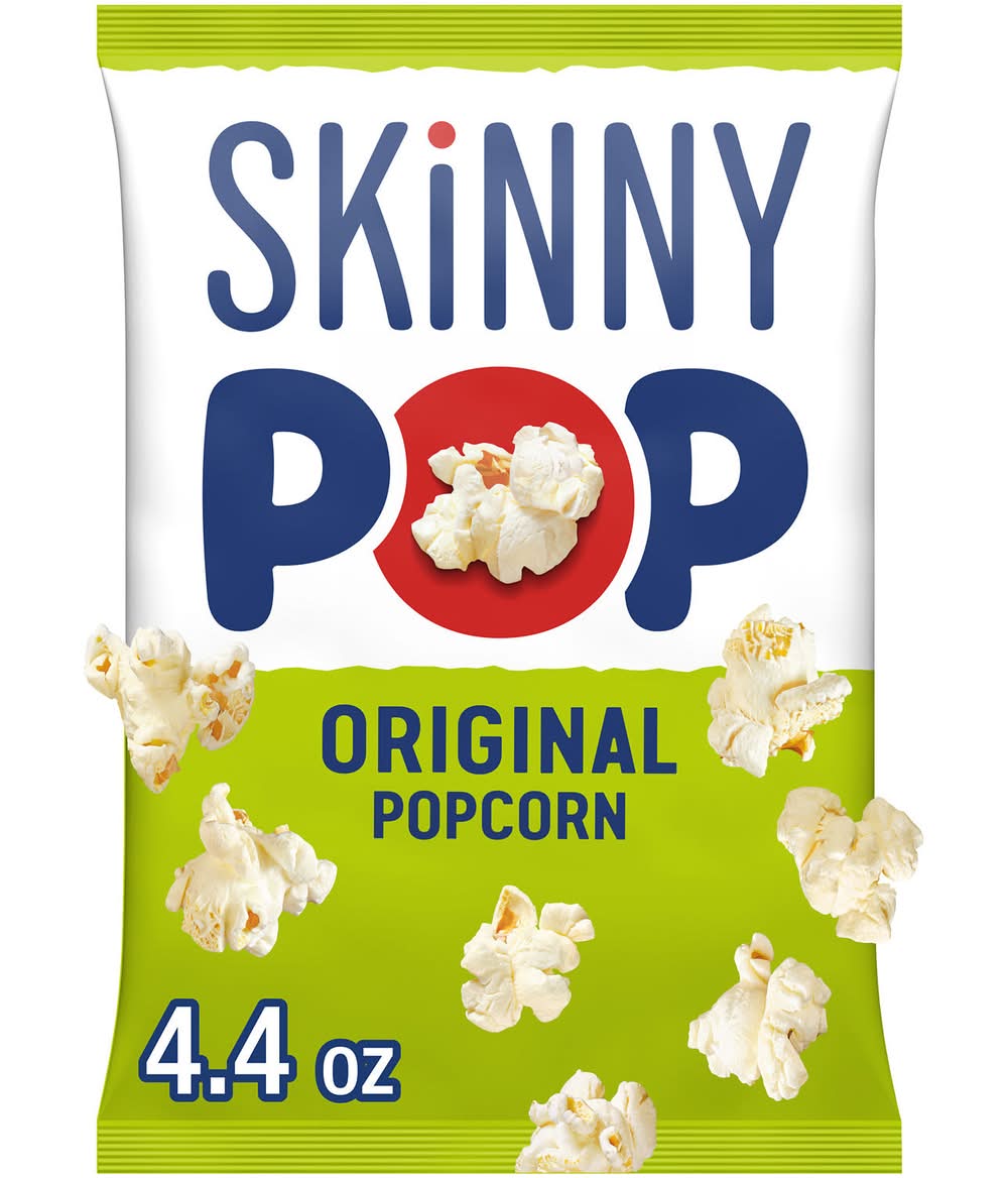 SkinnyPop Gluten Free Popcorn, Original (4.4 oz)