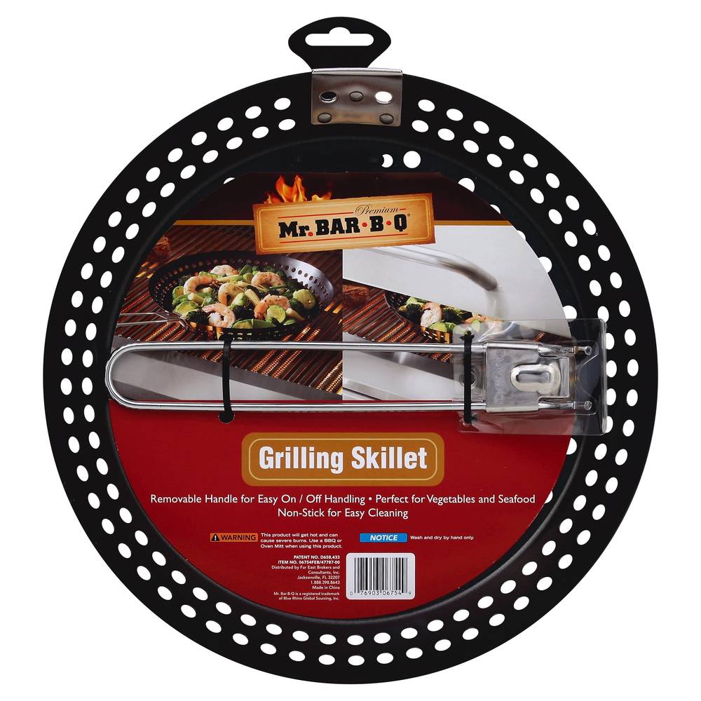 Mr. Bar-B-Q Grilling Skillet