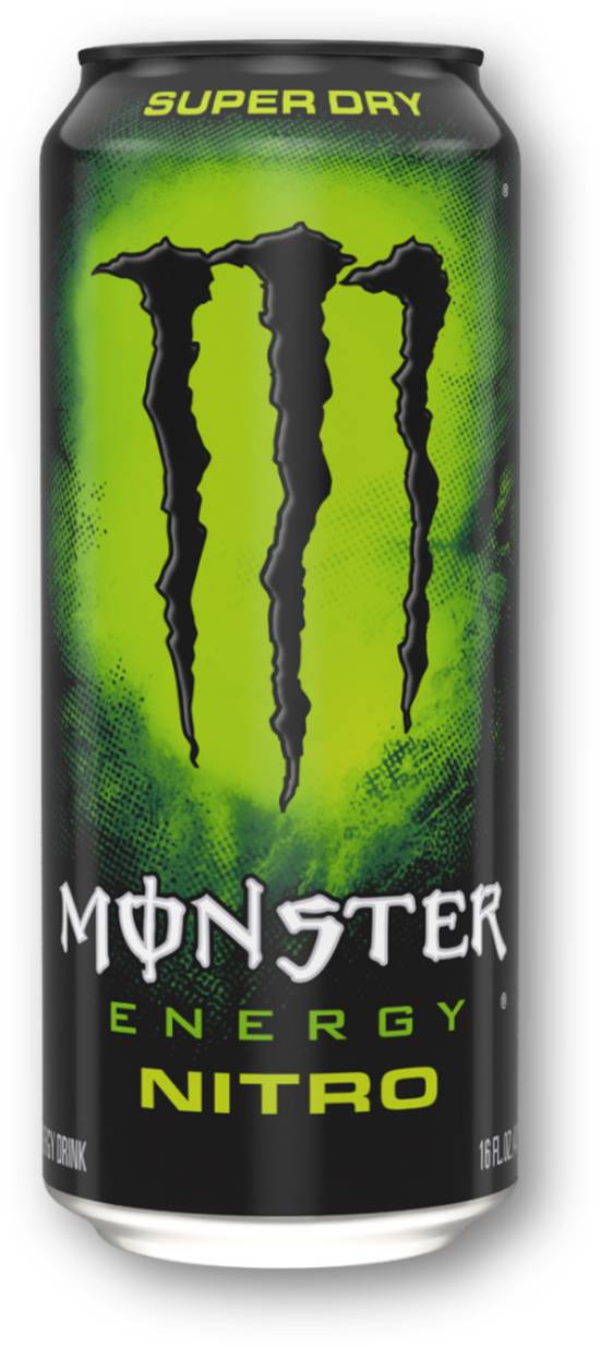 Monster - Boisson énergisante gazeuse nitro super dry (500 ml)
