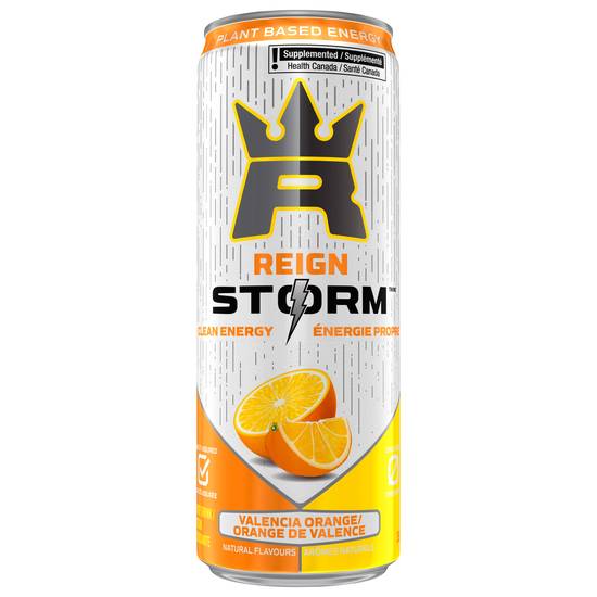 Reign Storm Plant Based Valencia Energy Drink (355 ml) ( orange )