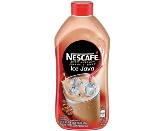 Nescafé · Sirop de café glacé cappuccino, Ice Java (470 ml) - Sweet & Creamy ice java coffee syrup (470 mL)