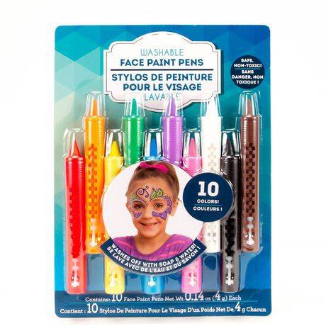 Horizon Group USA Washable Face Paint Pens (10 units)