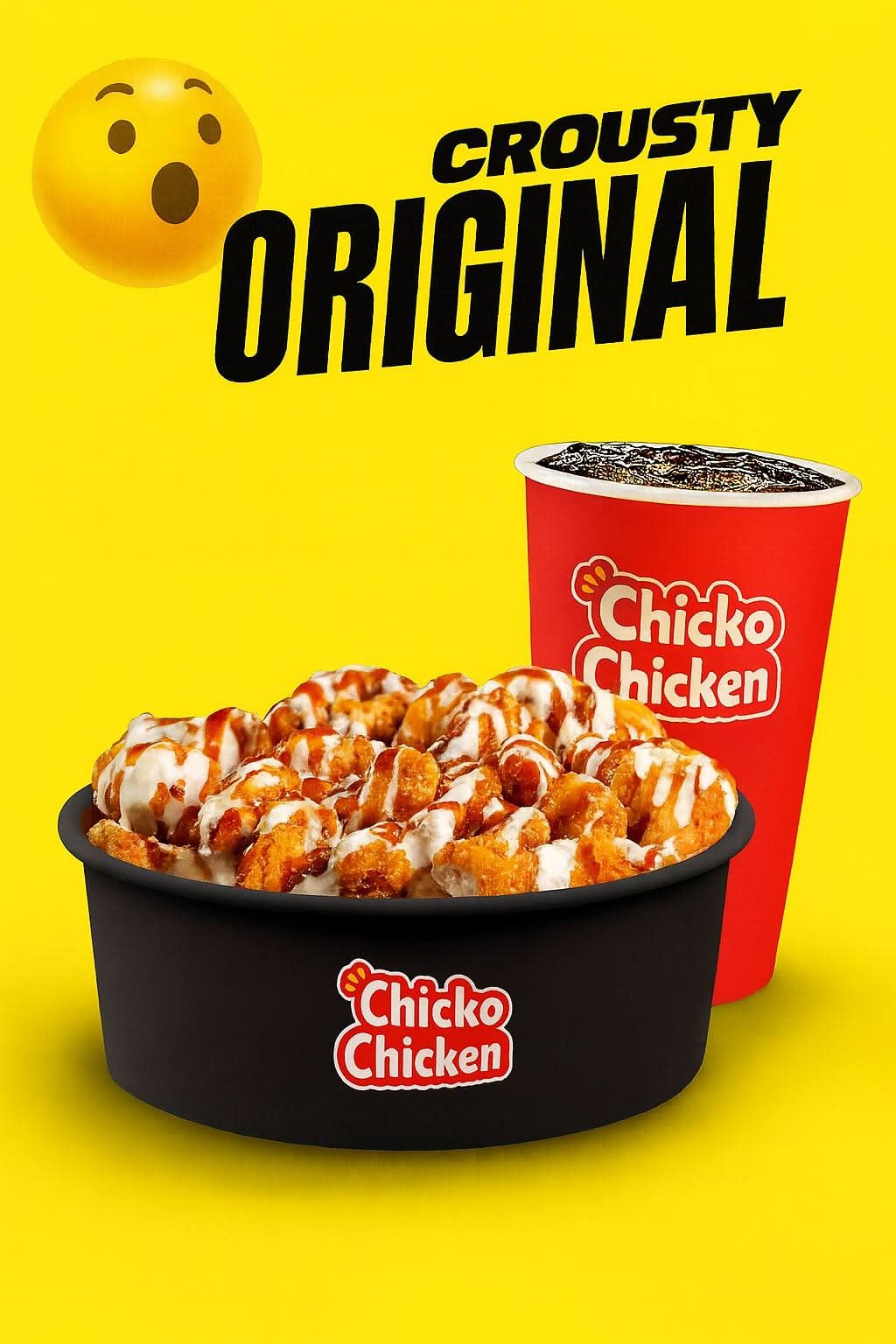 Menu  CROUSTY CHICKO CHICKEN