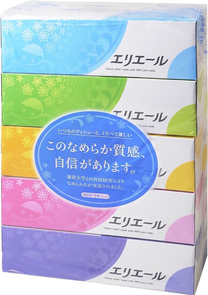 エリエール ティッシュー (x 5)