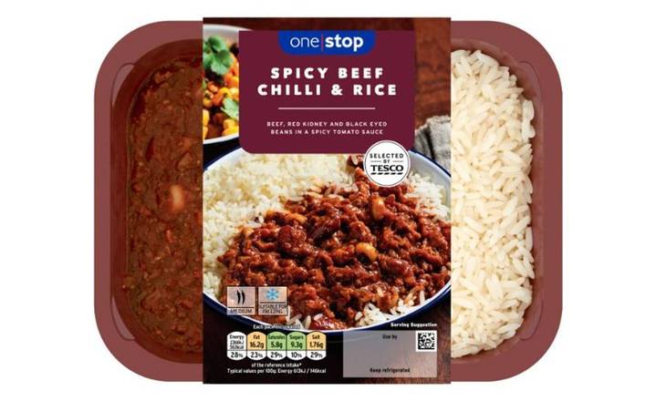 One Stop Chilli Con Carne And Rice 400g (403478)