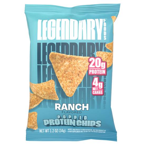 Legendary Foods Popped Protein Chips (ranch)