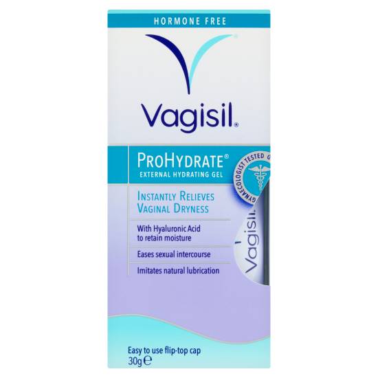 Vagisil Prohydrate External Hydrating Gel Instantly Relieves Vaginal Dryness