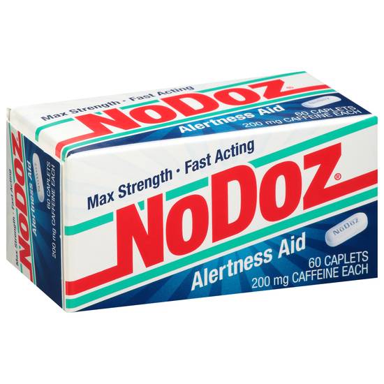Nodoz Max Strength Alertness Aid Caplets (60 ct)
