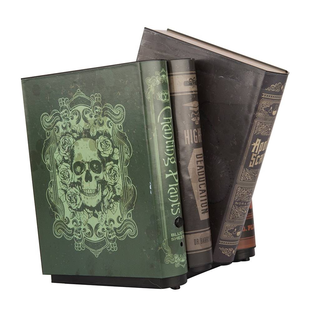 Haunted Living 8-in Musical Haunted Books Tabletop Animatronic | 552771