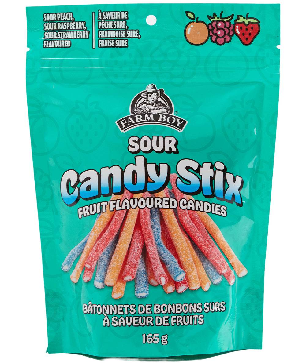 Farm Boy™ Sour Candy Stix Soft Candy (165 g)