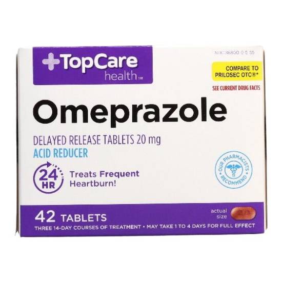 Topcare Omeprazole Acid Redc (42 ct)