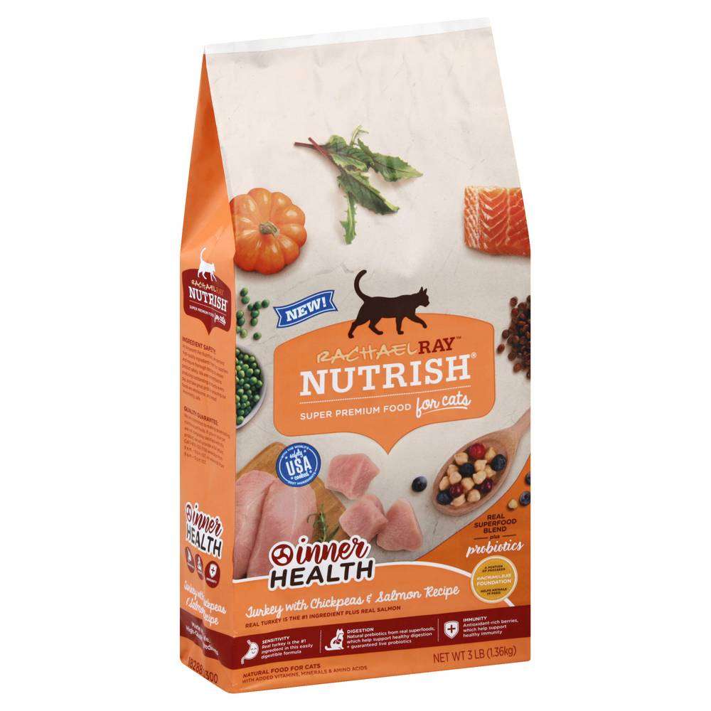 Nutrish Turkey Chickpeas & Salmon Cat Food