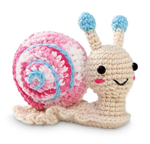 Loops & Threads Snail Crochet Kit
