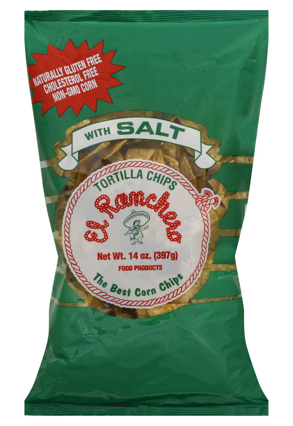 El Ranchero Gluten Free Tortilla Chips With Salt (14 oz)