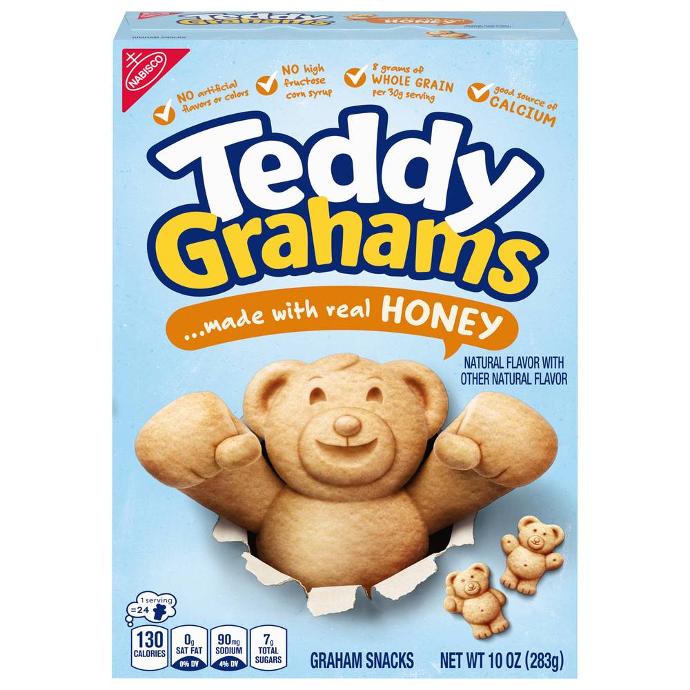 Teddy Grahams Nabisco Snacks (honey)