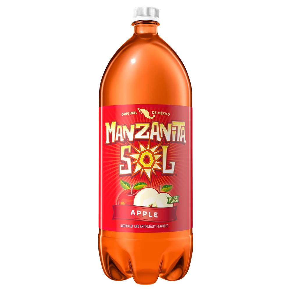 Manzanita Sol Soda, Apple (2 L)