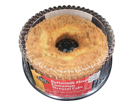 First Street · Buttermilk Cinnamon Streusel Cake (36 oz)