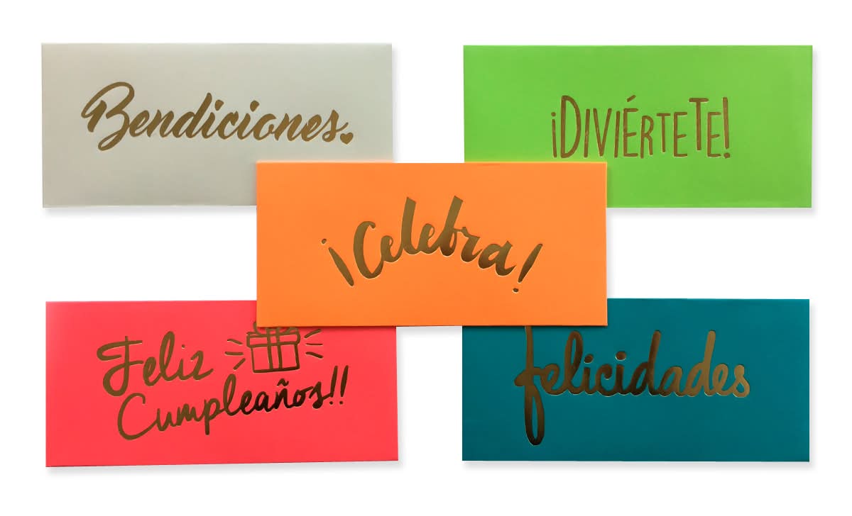 ROUGE · Sobre estampado para billete (30 g)