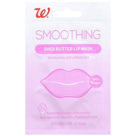 Walgreens Smoothing Shea Butter Lip Mask Shea Butter - 1.0 ea