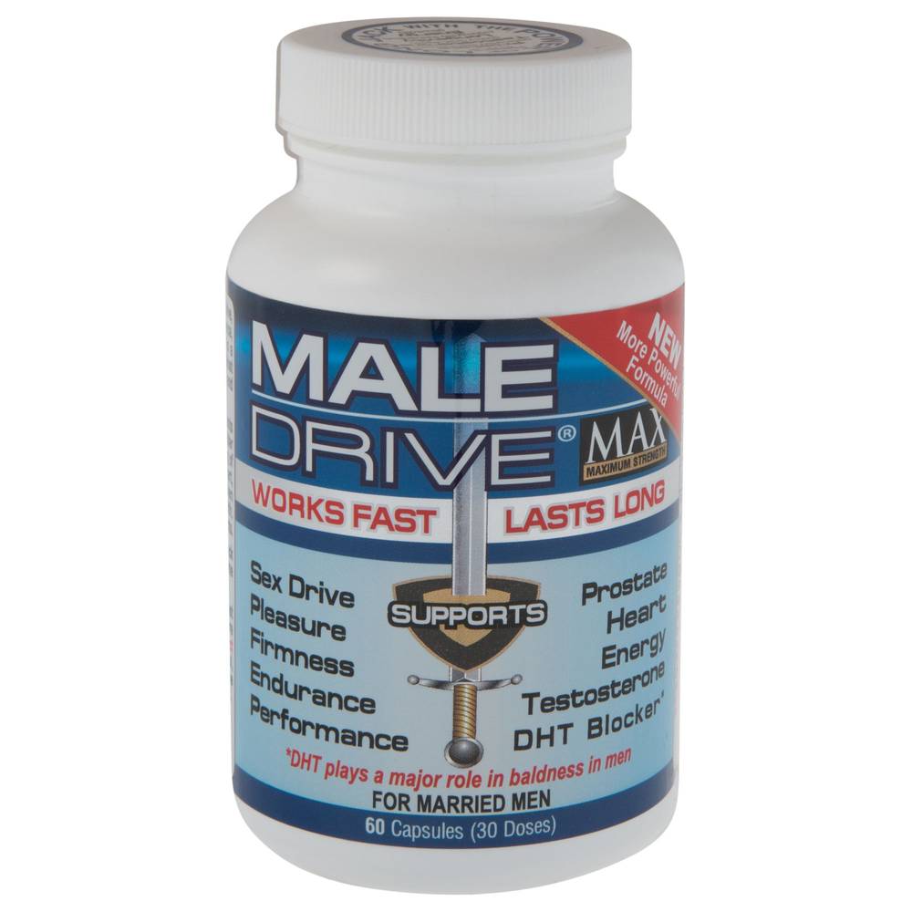 Male Drive – Maximum Strength (60 Capsules)