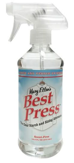 Mary Ellen'S Best Press 16.9Oz. Scent Free Spray Starch & Sizing Alternative