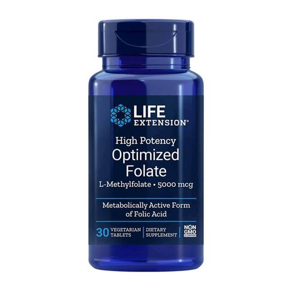 Life Extension High Potency Optimized Folate (1.5 oz)