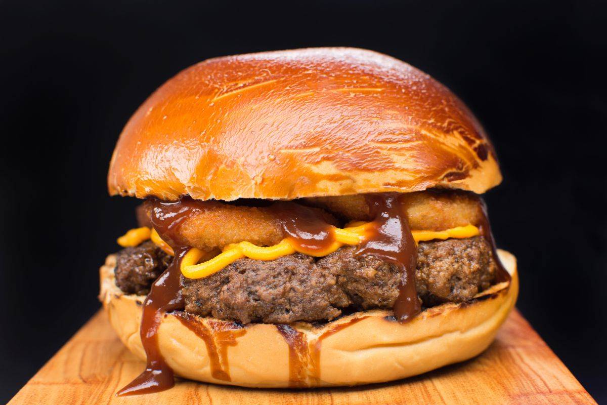 Smash Burger chèvre miel