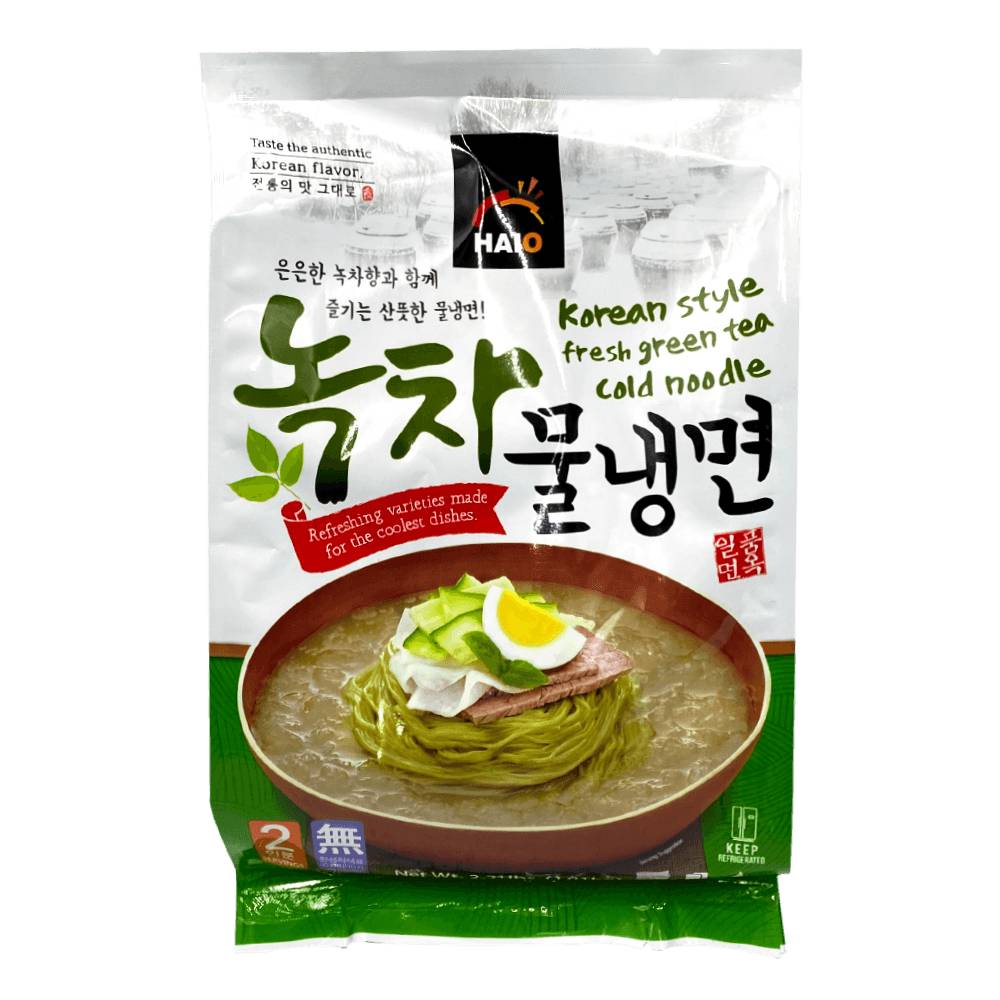 Haio Korean Style Cold Noodles, Fresh Green Tea (35.2 oz)