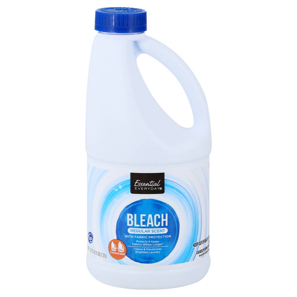 Essential Everyday He Bleach With Fabric Protector Regular Scent (43 fl oz)